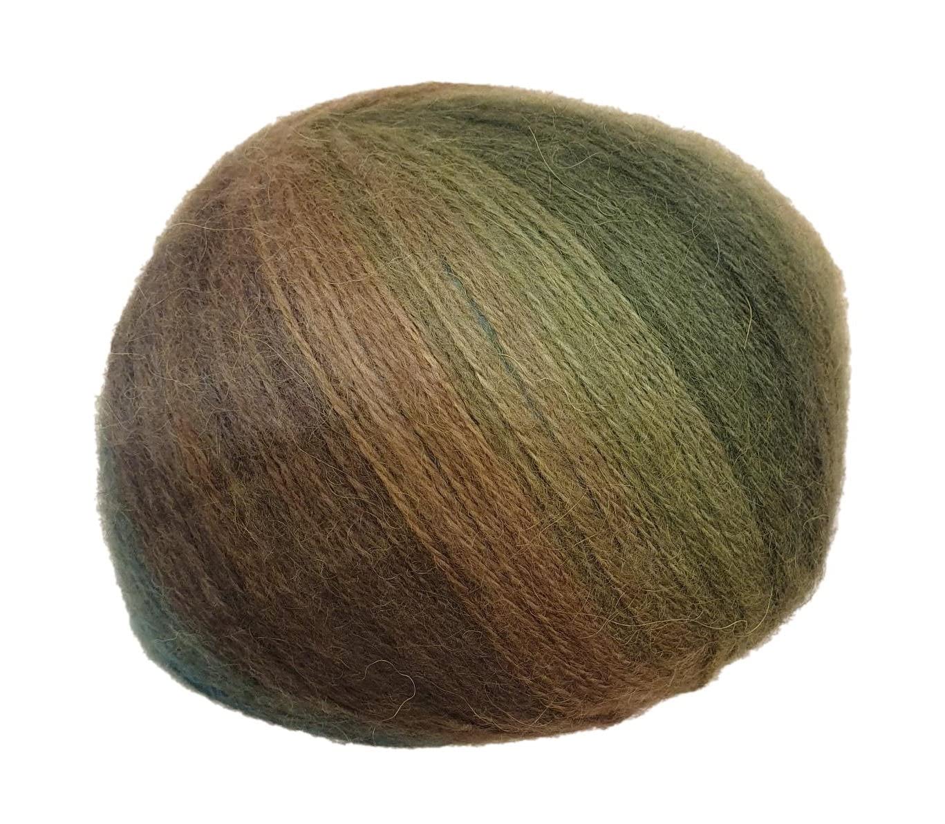 Shhhhh DK 20% Wool Brushed Rainbow Knitting Crochet (SH08)