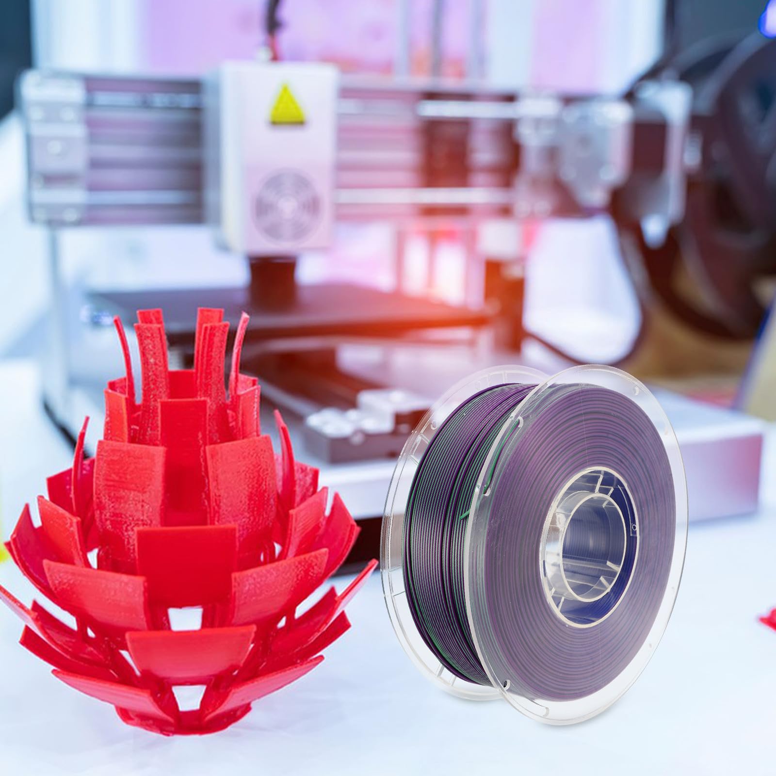 Filamento Pla Tricolor de 1, 75mm para Impresora 3d