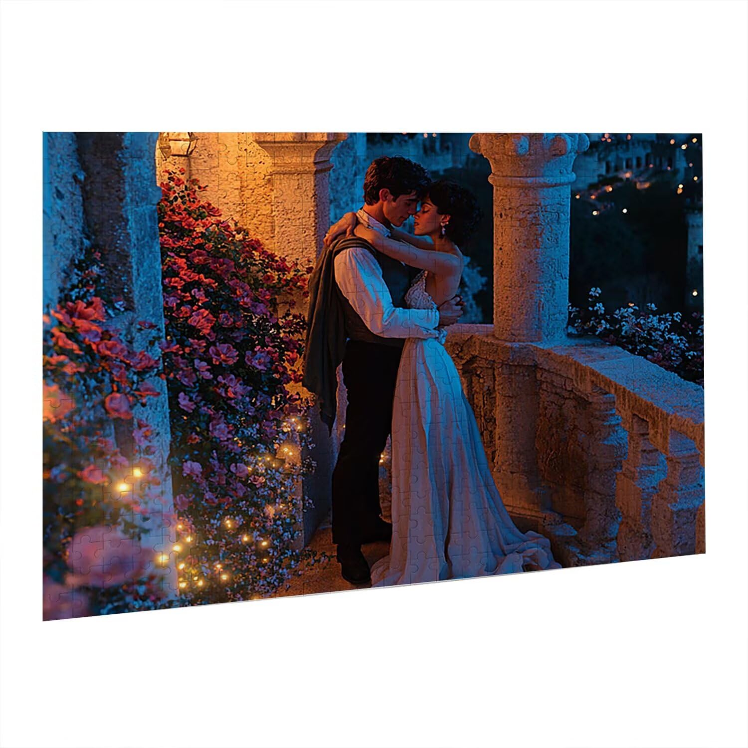 Jigsaw Puzzle, 1000 Pezzi Puzzle Classici, Castello Puzzle Rilassamento Intelligence, Mpossibile Difficile Puzzle Impegnativo per Adulti Puzzle Gioco Familiare, Regalo per Amore Amico Coppia fr0-1095