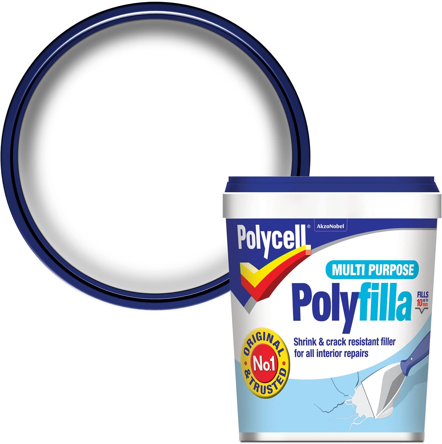 Polycell Multi Purpose Polyfilla - Ready Mixed 1KG