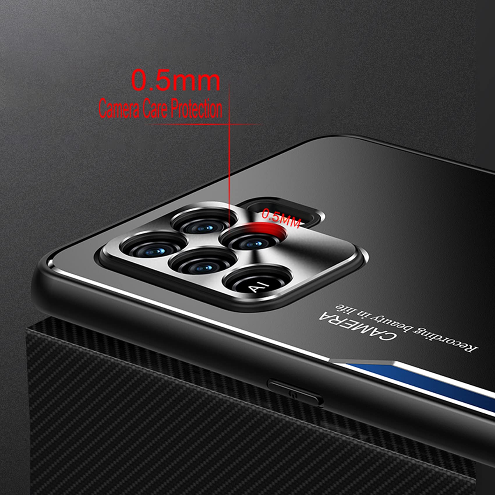 Coque Antichoc Pour Oppo A94 5G Avec Protection écran, Case Robuste