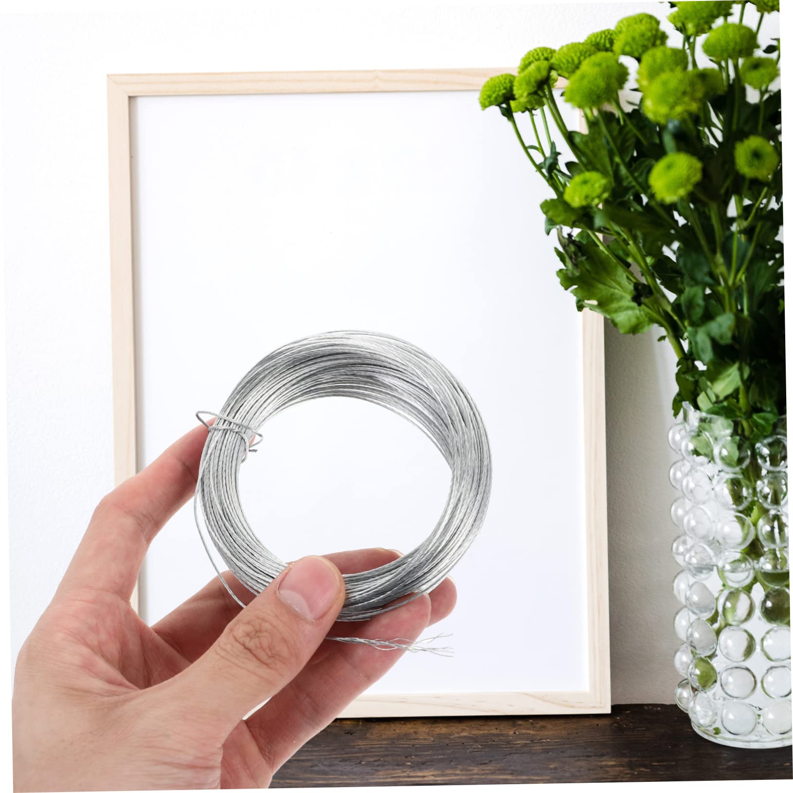 Veemoon Set Da 50 Ganci Monoforo A D Per Quadri E Foto - Accessori Per Appendere Cornici Con Viti Incluse