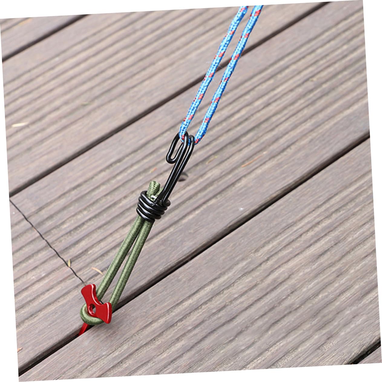 Abaodam Zeltzubehör Zeltheringe Zelt J Befestigung Camping Zeltplane Zelthaken Bungee Seile Mit Haken Kit Elastische Zeltklammern Zelte Schlafseil Outdoor Camper Gummi Oliv