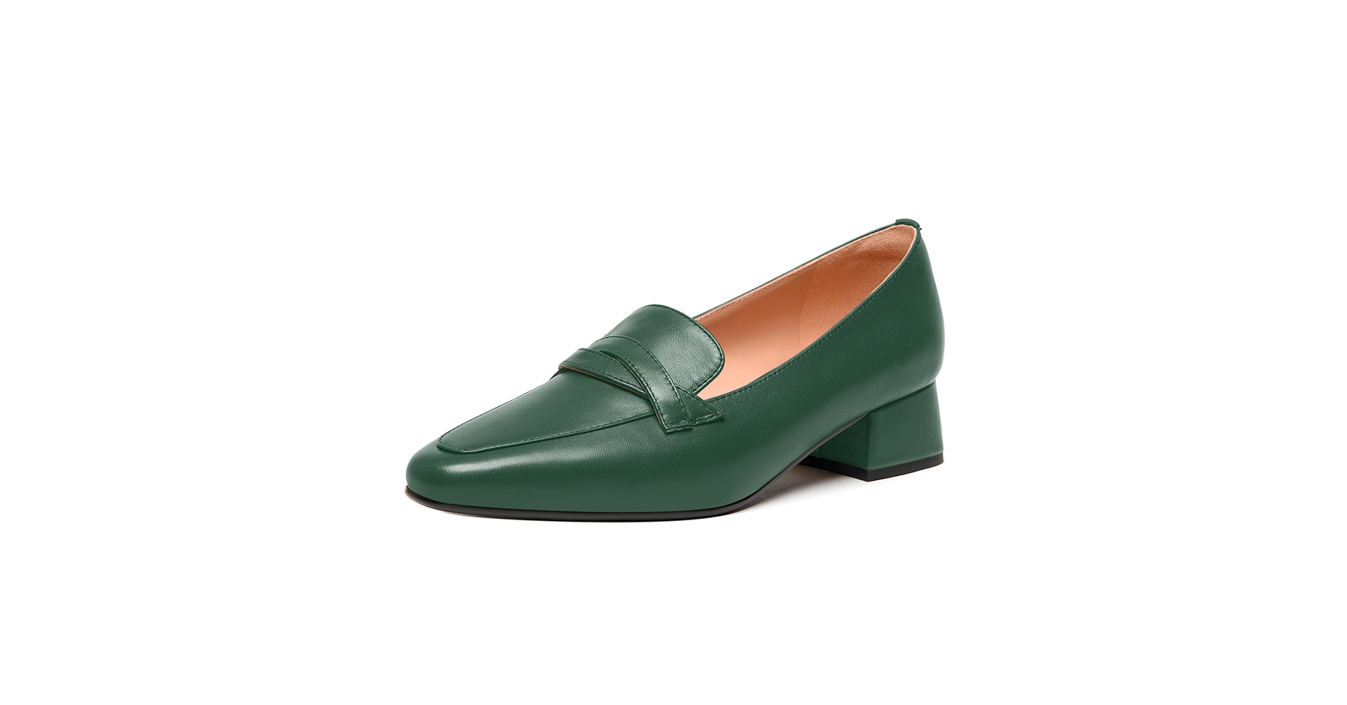 Amazon.com | FEMSTEP Women's Loafer 1.5 Inch Matte Leather