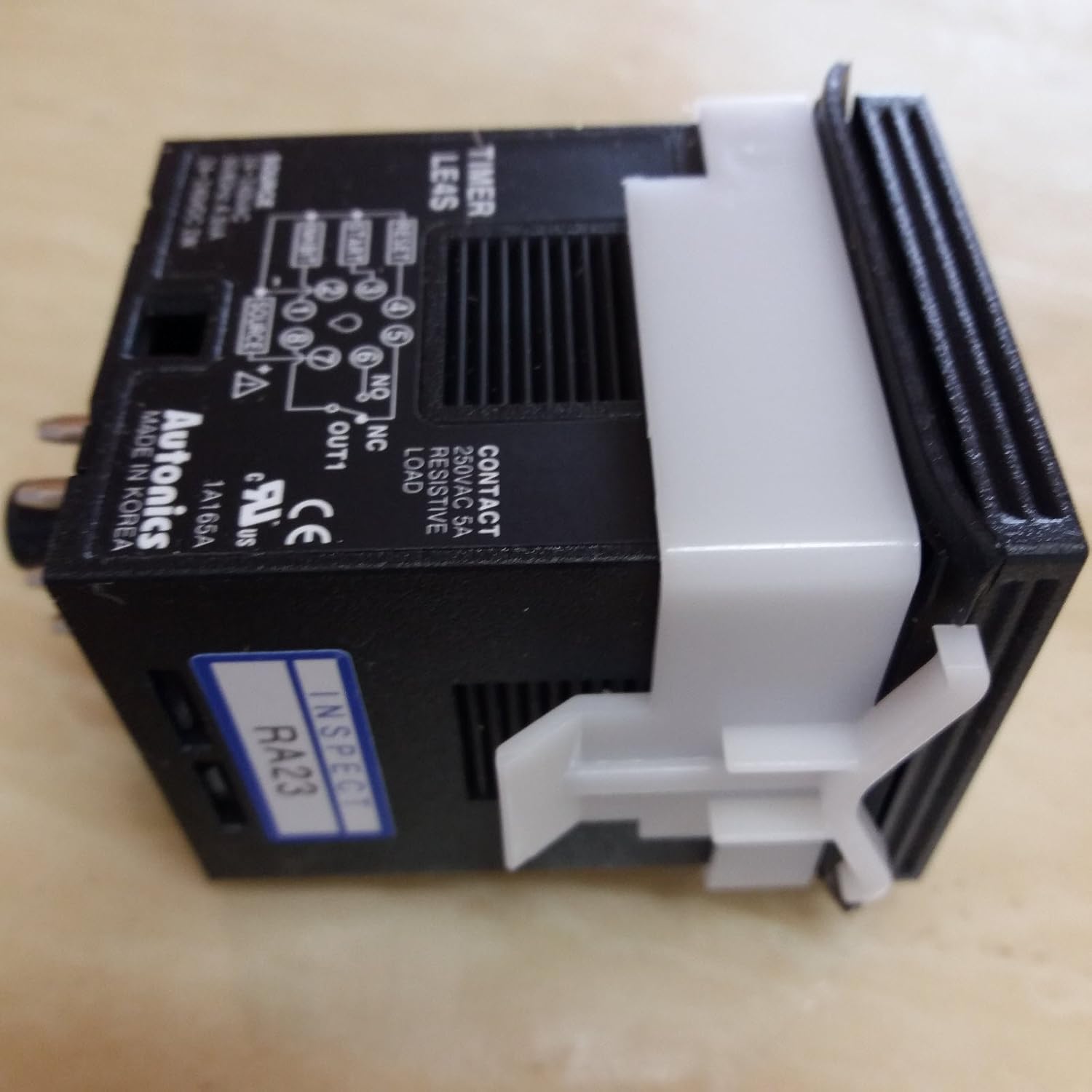 LE4S Compact Digital Timer, W48×H48mm, Backlight ON/OFF, Wide Time Range