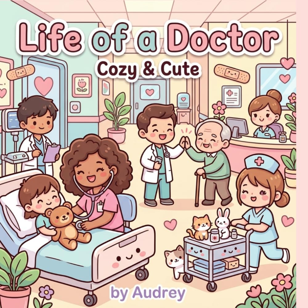 Life of a Doctor: Cute & Cozy Coloring Book