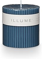 Vista 10 de ILLUME Vela de pilar perfumada mediana bellamente hecha, Hidden Lake