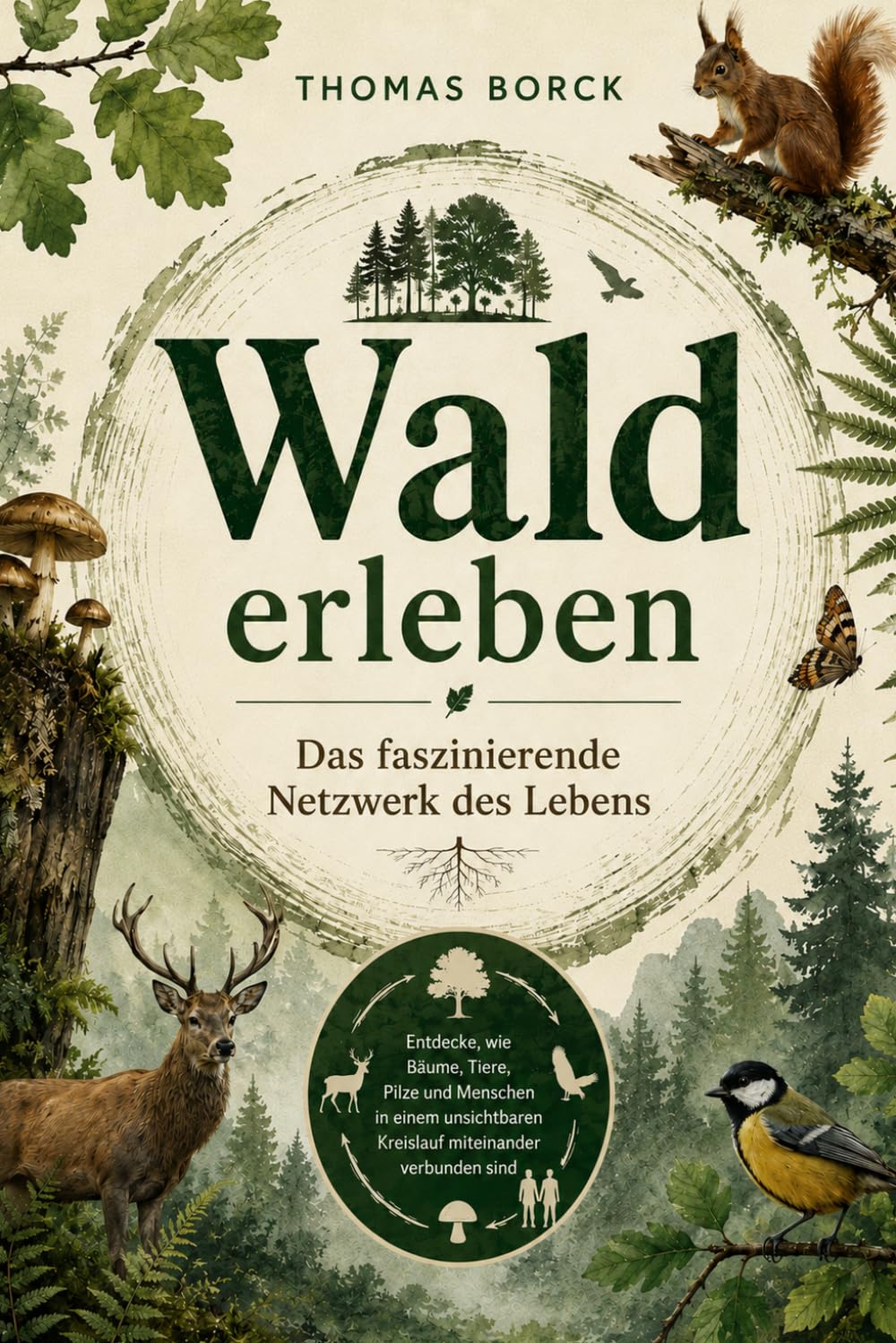 Wald erleben Das wunderbare Netzwerk des Lebens: Entdecke, wie Bäume, Tiere, Pilze und Menschen in einem unsichtbaren Kreislauf miteinander verbunden sind.