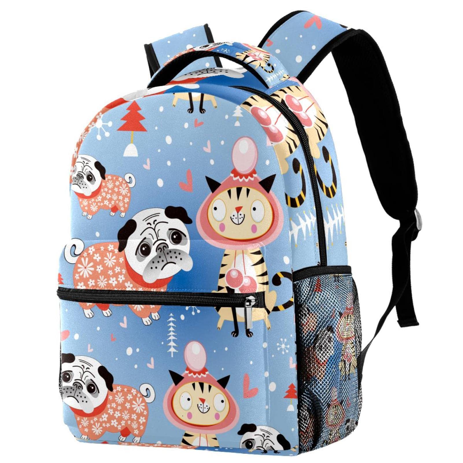 Sac à dos de voyage Couleur 2 feuilles de palmier style exotique - 7