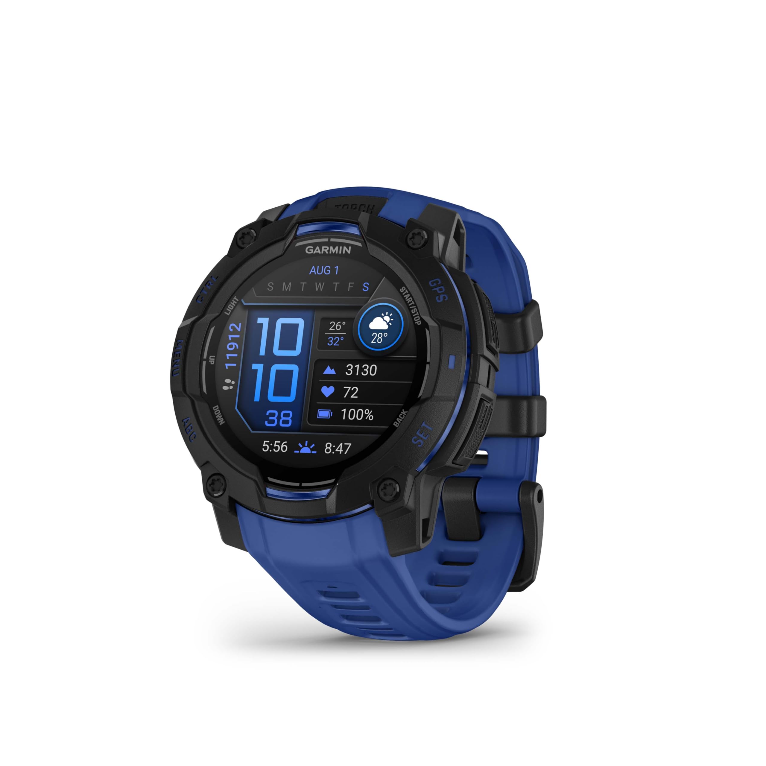 Garmin Instinct 3, Smartwatch, 45mm, Display AMOLED 1,2
