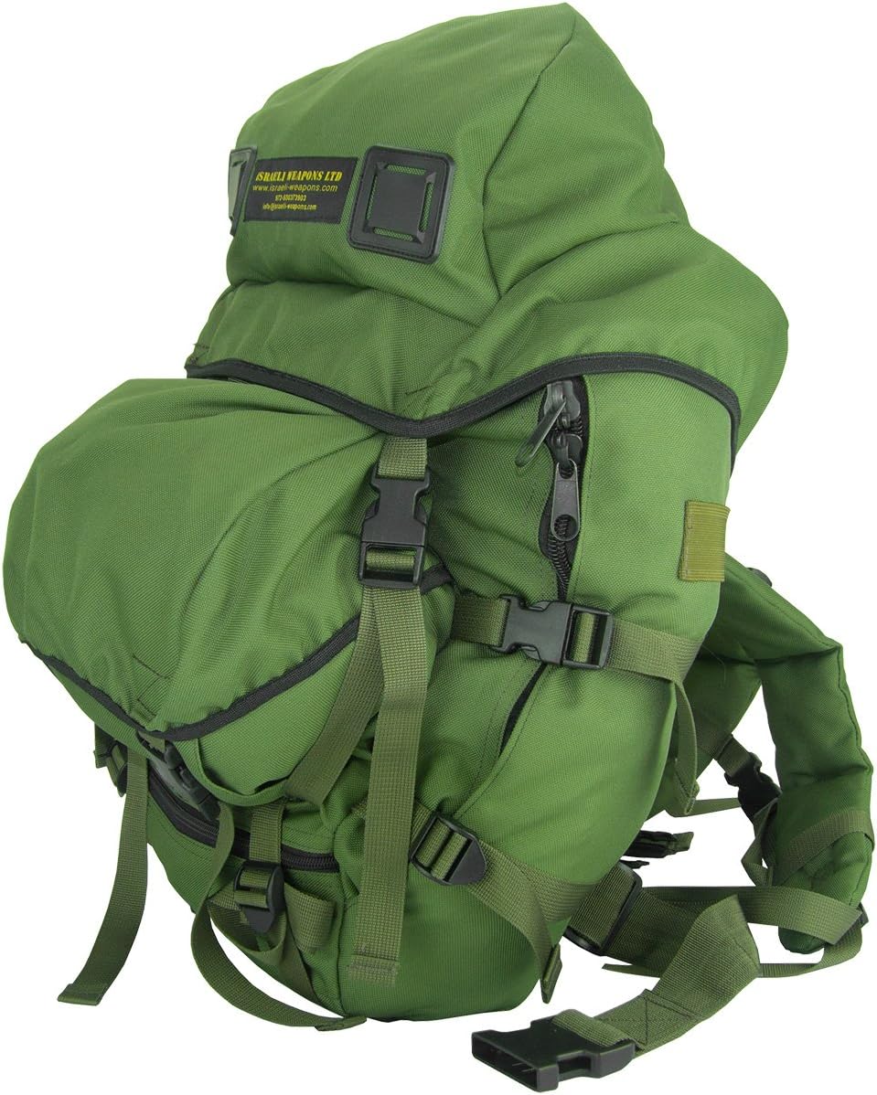 ISRAELI WEAPONS LTD. Official IDF Tactical Military Commando Backpack, Assault Bag & Pack