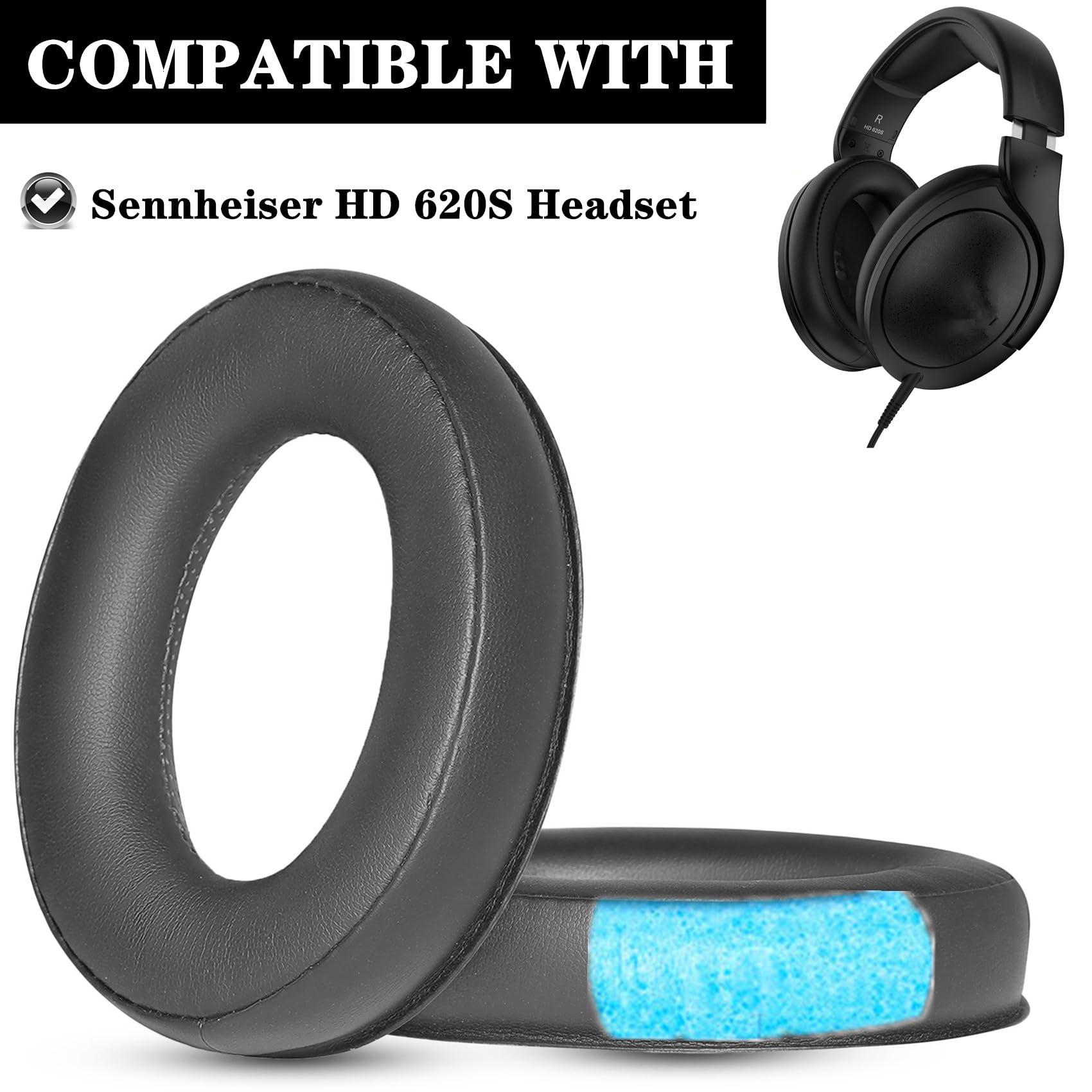 Amazon | YunYiYi HD620S 交換用イヤーパッド イヤークッション