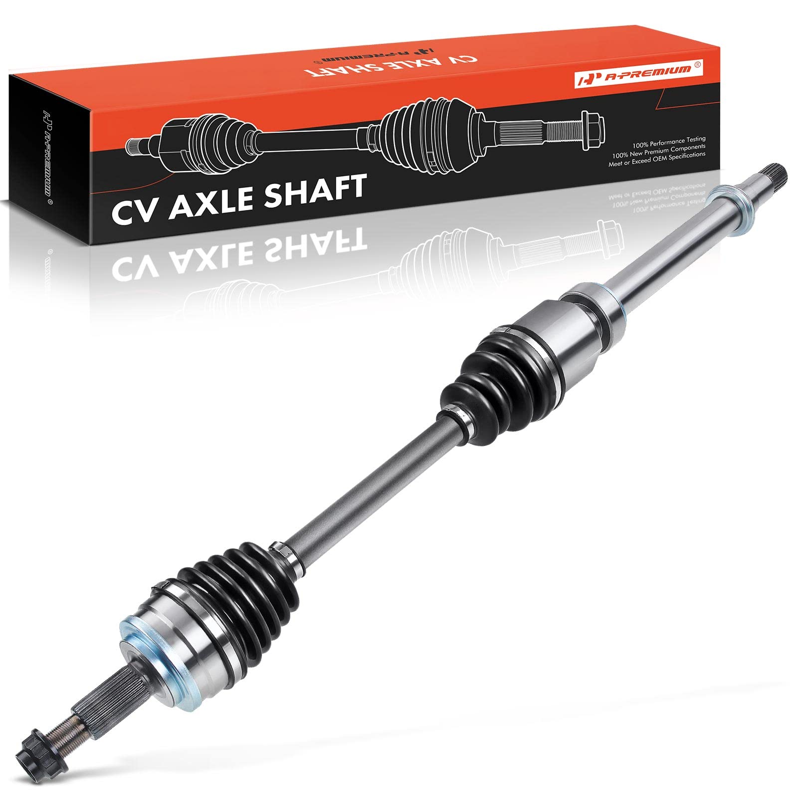 A-Premium CV Axle Shaft Assembly Compatible with Toyota RAV4 2013 2014 2015 2016 2017 2018, L4 2.5L, FWD Only, Front Right Passenger Side, Replace# 66-5446, 434100R090