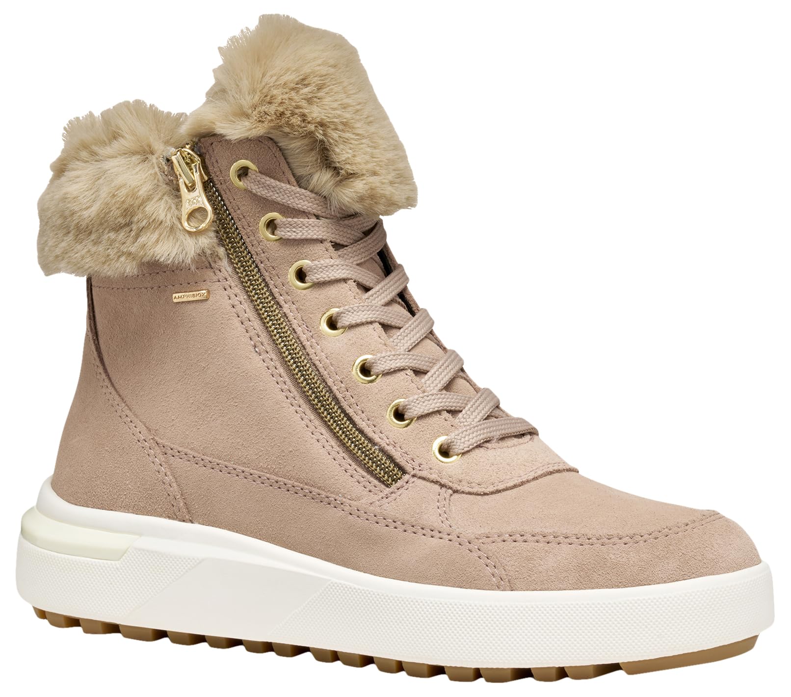 Geox Women's D Dalyla B ABX Ankle Boots, Antique Rose, 38 EU, Antique Rose, 5 UK