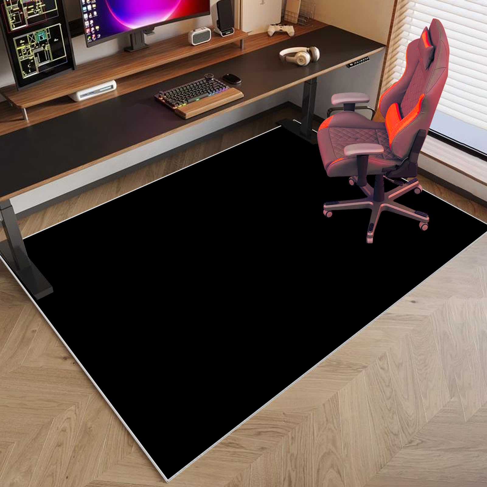 Tapis De Sol Protège Sol Tapis De Sol Bureau Tapis De Protection De Sol Pour Chaise De Bureau, Ronde Tapis De, Tapis Chaise D Tapis Protection Sol Fauteuil De Bureau Bureau Gaming