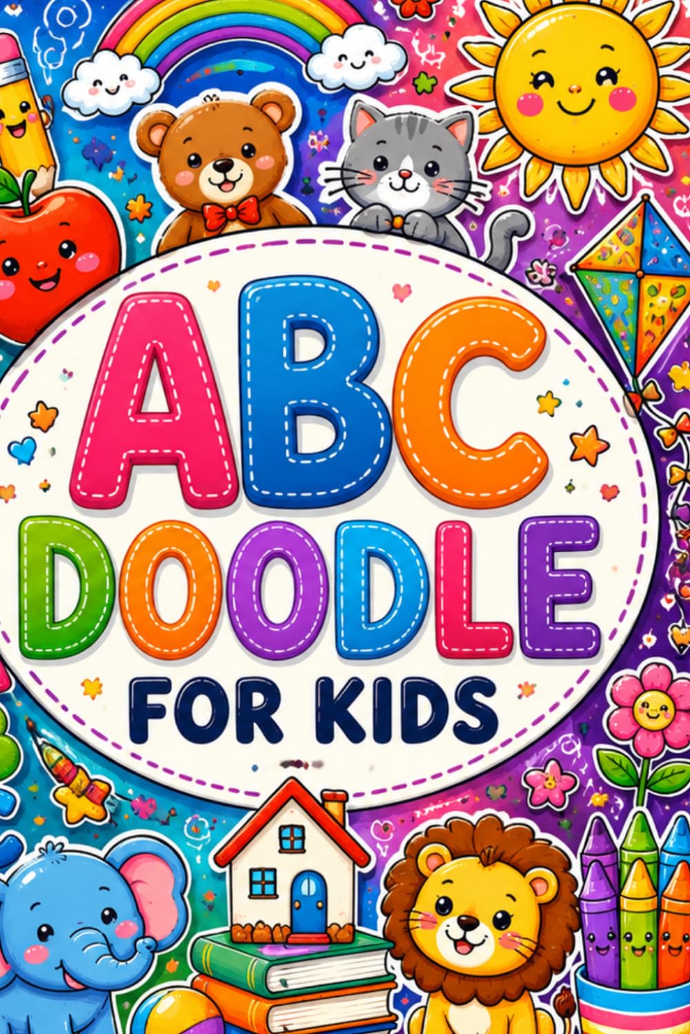 MY FIRST ABC DOODLE: A-Z SIMPLE COLOURING BOOK