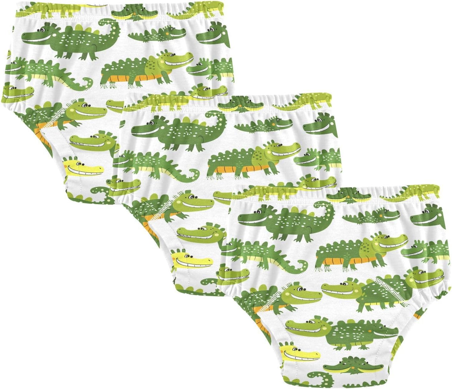 Frogs Cartoon Training Underwear Toddler Cotton Training Pants 2t-5t Reusable Potty Training Underwear for Boys Girls