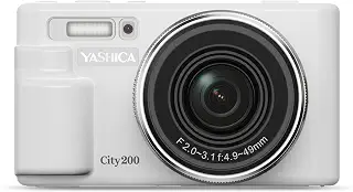 YASHICA City 200デジタルカメラ(ホワイト)