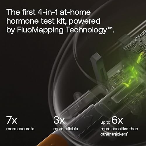 Miniatura 17 de Mira Plus Monitor de fertilidad y kit de prueba de ovulación para mujeres, seguimiento de la LH, niveles de hormona E3G, rastreador de fertilidad