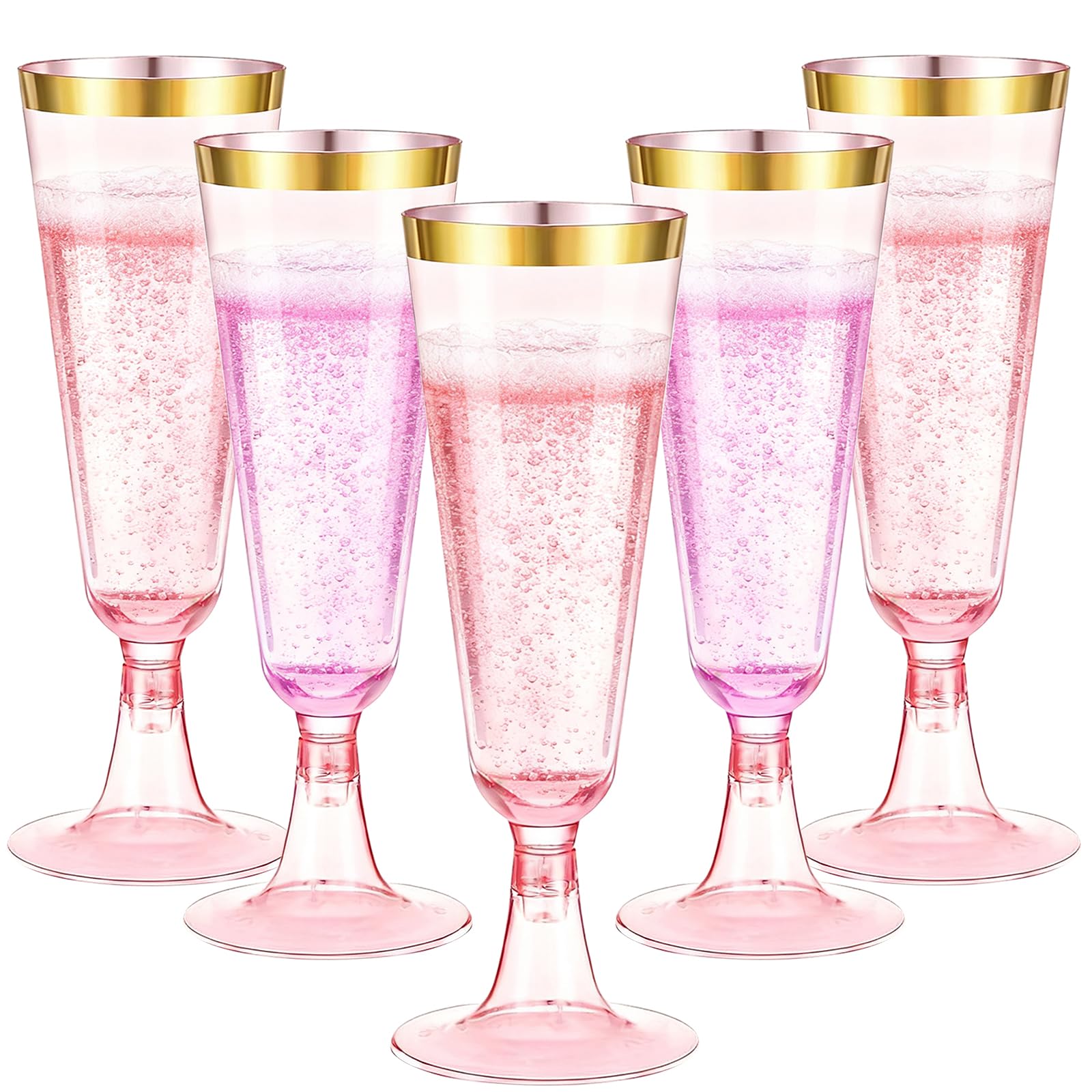 Disposable Champagne Flutes - 40 Pack -25