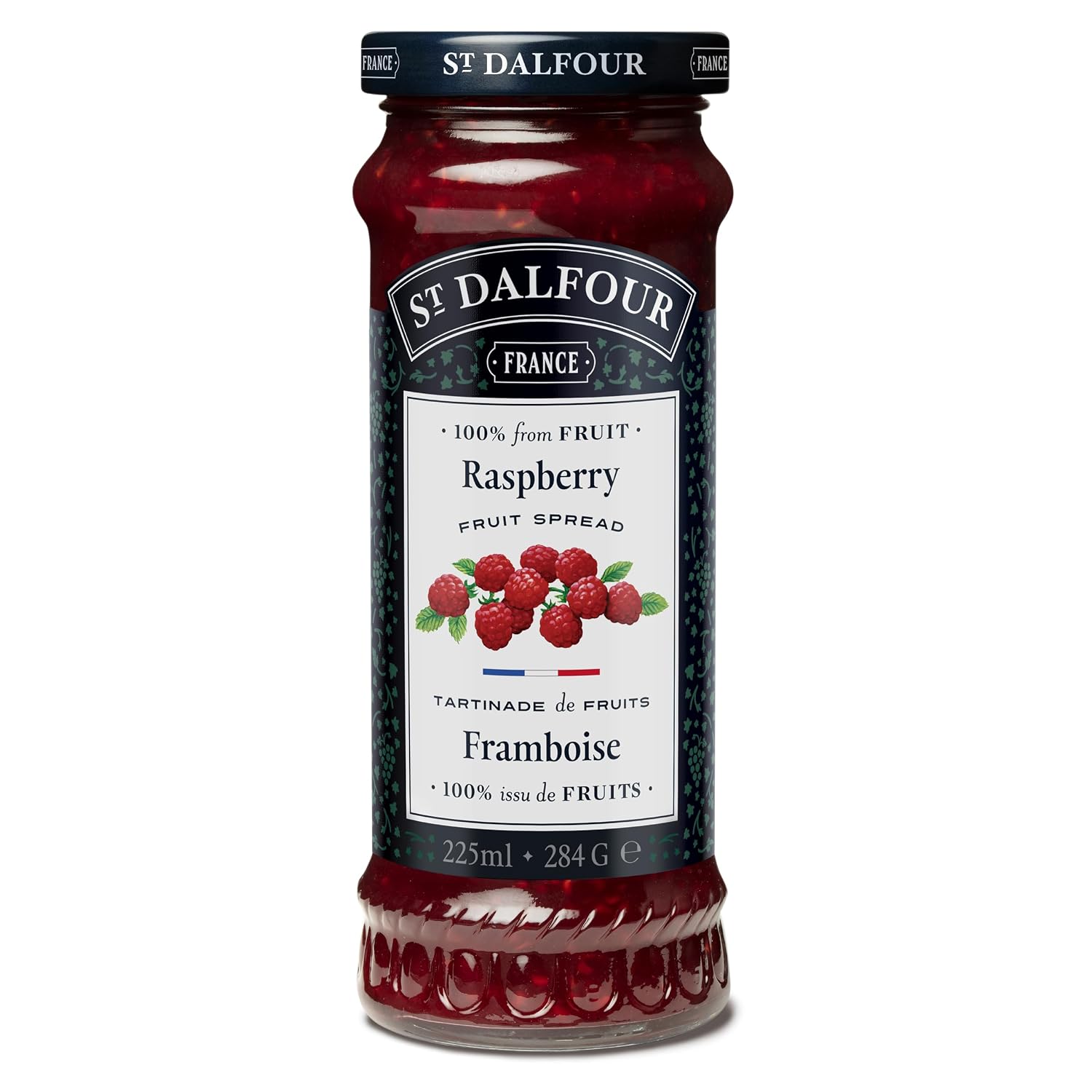 ST DALFOUR Raspberry Spread, 284 GR