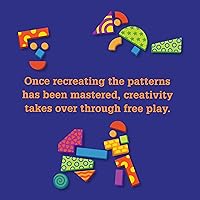 Vista 7 de MindWare Patrones de imaginación: juego creativo y magnético con formas estampadas