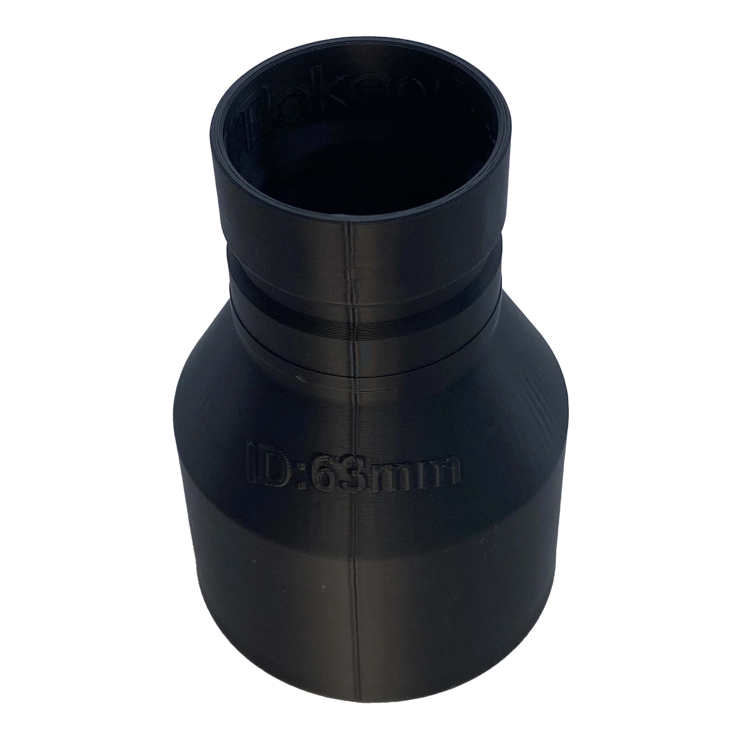 Maker Fixer Female ID 63mm 2.5" Fits Outside Measure Outer Diameter of Opening Dust Extraction Adaptor Compatible with DeWalt AirLock