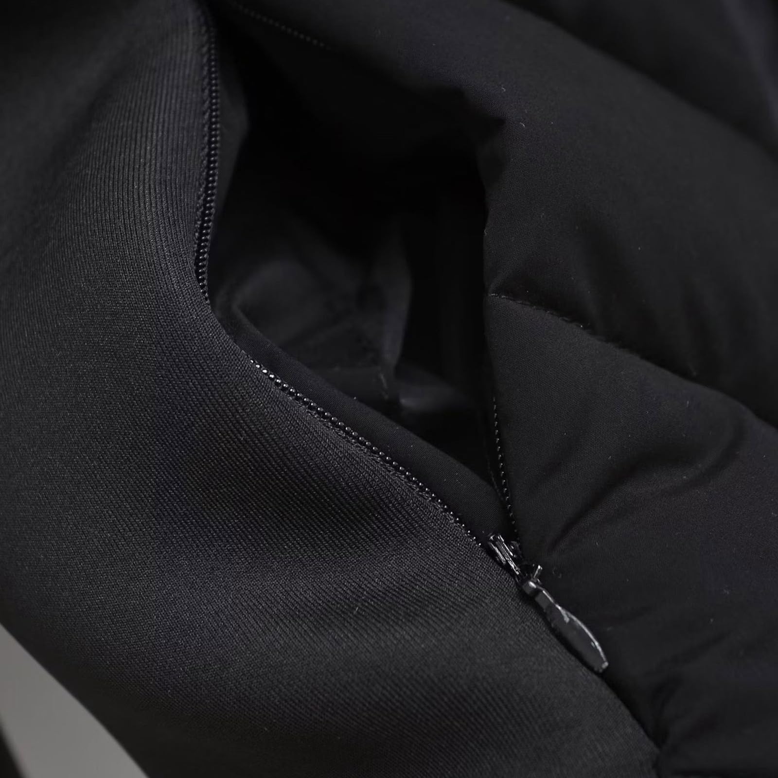 Generico Piumino da Donna Invernale con Cappuccio, Giubbino Invernale Donna,Nuovo Cappotto Invernale Europeo E alla Moda con Maniche Trapuntate per Le Donne con Cappuccio