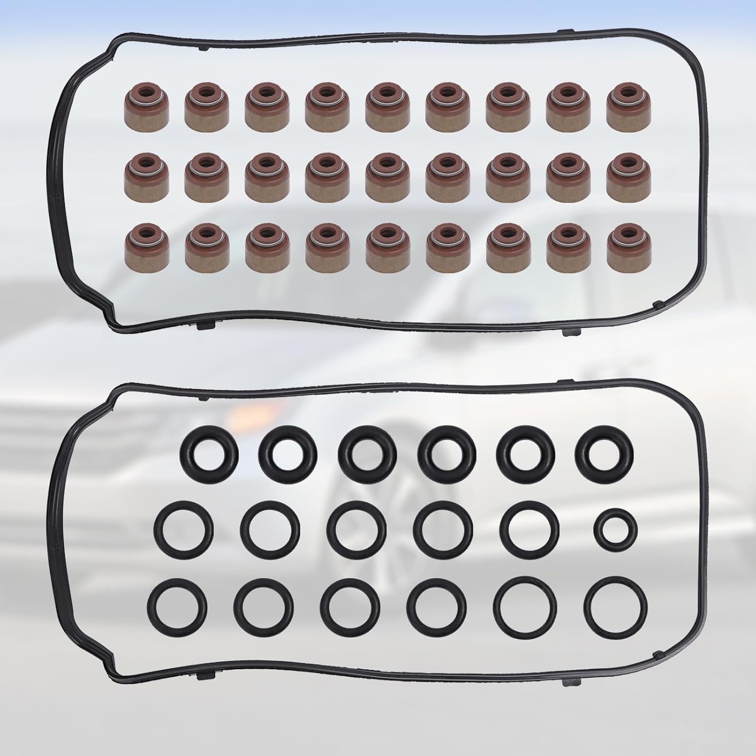 MLS Engine Head Gasket Set with Bolts Compatible with Honda Acura Vehicle 3.5L V6 SOHC 2008-2017 Accord Odyssey Crosstour Pilot Ridgeline RDX TL TSX Accord Crosstour, Replace#HS26509PT ES71329-1
