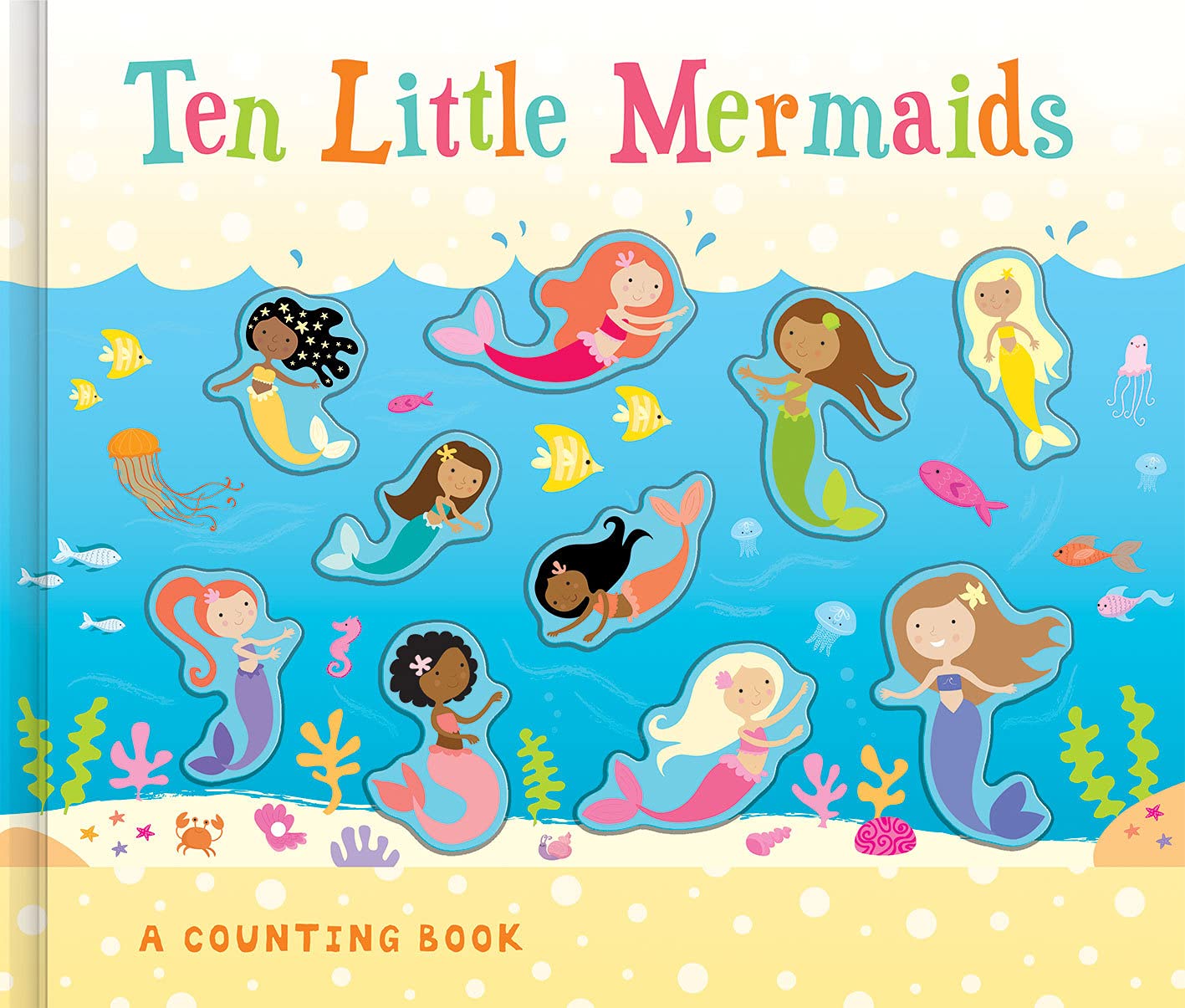 Ten Little Mermaids (3D Counting Books)