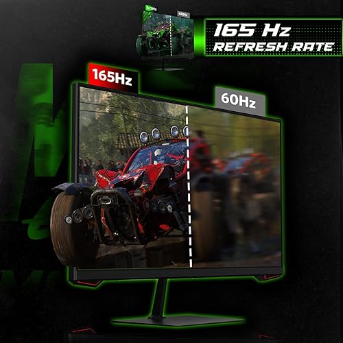 Miniatura 4 de MTG - Monitor de computadora portátil ELED de 27 pulgadas, 1920 x 1080, Full HD, 165Hz, 3ms, montaje VESA, HDMI, bisel lateral sin marco de 3 lados,