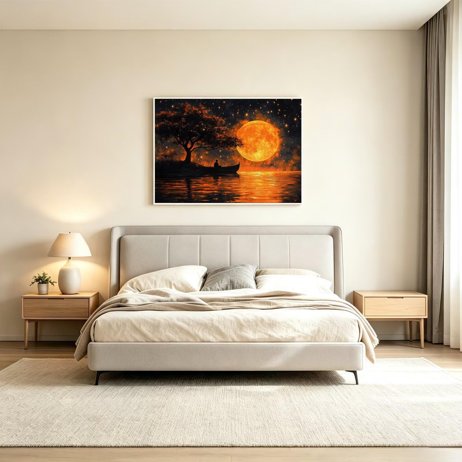 1500 sztuk puzzli dla dorosłych, gry rodzinne, krajobraz księżyc, n-336