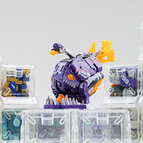 Miniatura 7 de 52TOYS Juguete de deformación BEASTBOX Series BB-42KR KHARON, robot deformación juguetes para regalo de niño de 8 años, figuras de acción de peces