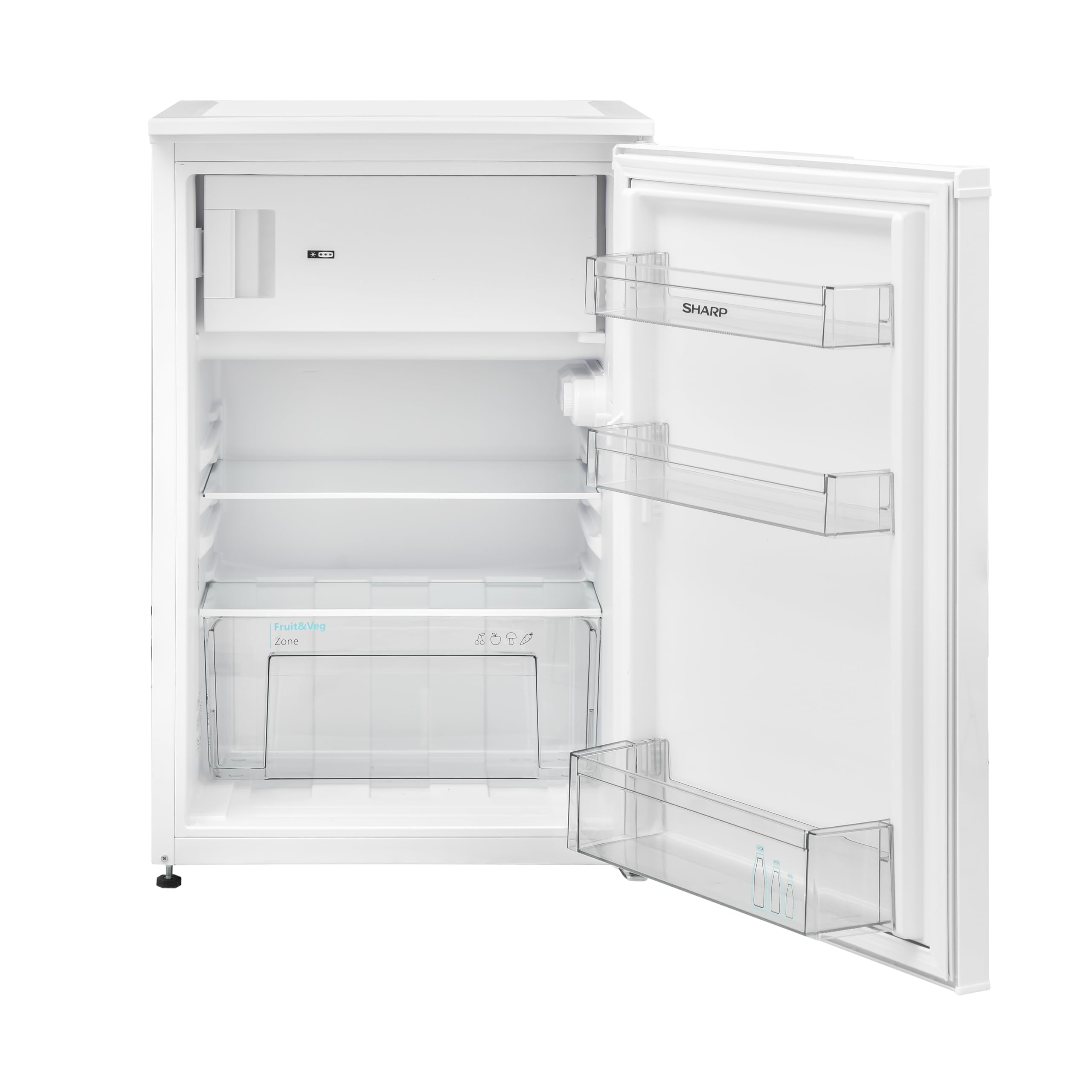 SHARP SJ-UD121T2W-EU Réfrigérateur avec congélateur - Capacité utile de 121 l do