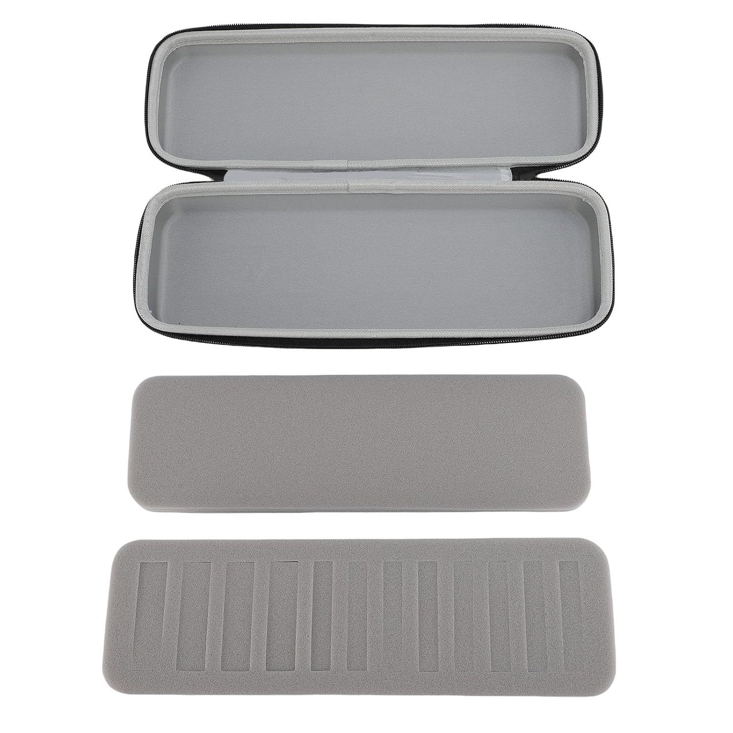 VINGVO Hair Clipper Blade Case for Barbers, 12 Slots