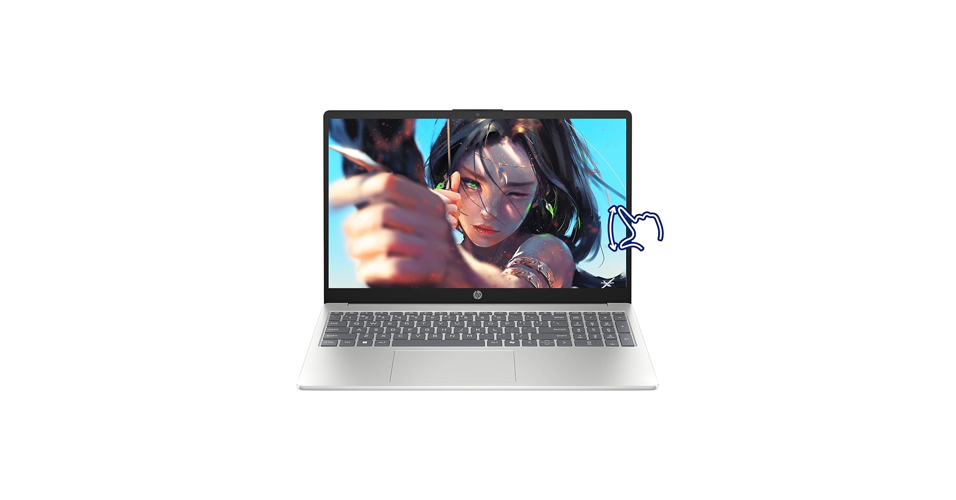 Amazon.com: HP-15.6inch HD Touchscreen Laptop-Windows11