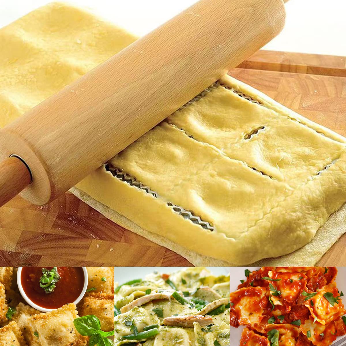 Stampo Per Ravioli 10 Fori - Pressa Pasta A Forma Di Fiore, Sicuro Per Alimenti - Foto 10
