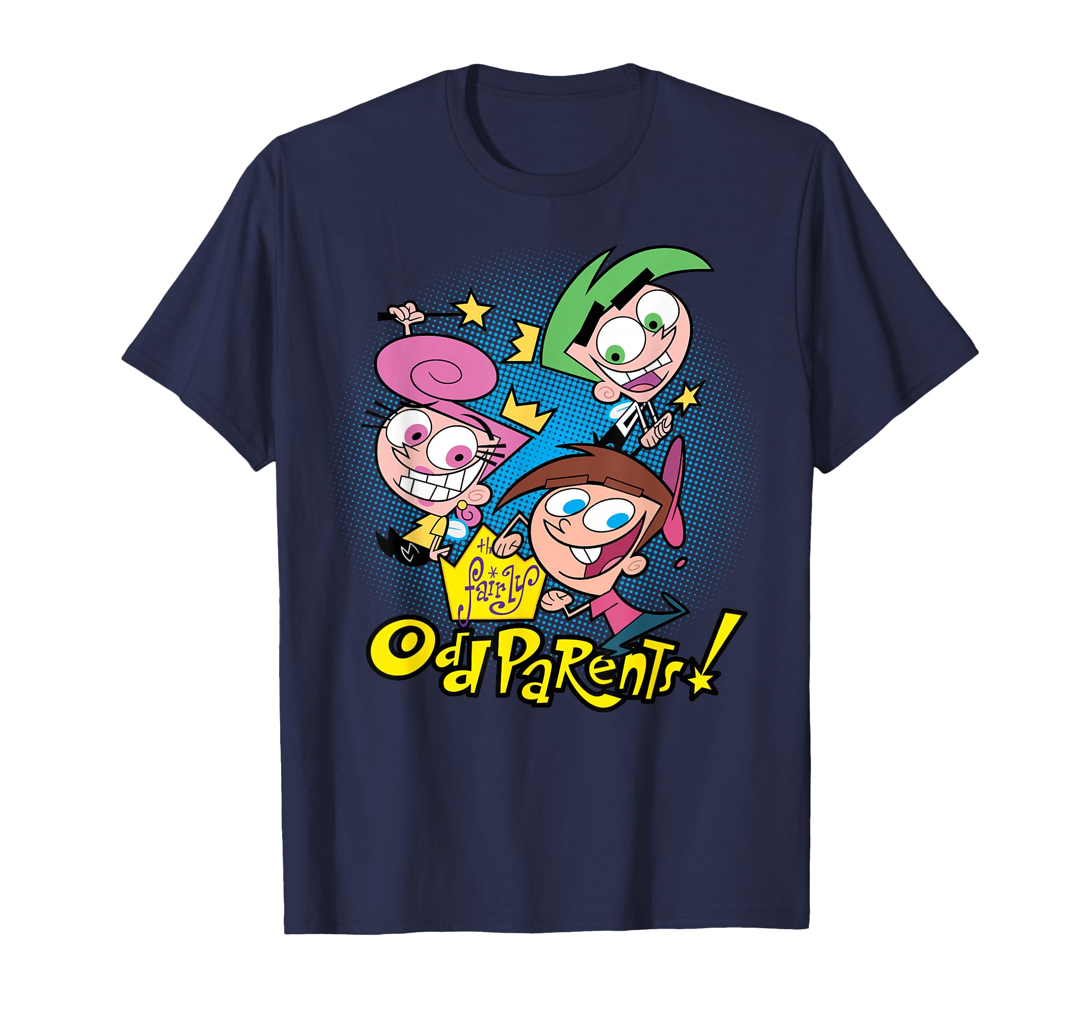 The Fairly OddParents Timmy Cosmo and Wanda Tee T-Shirt