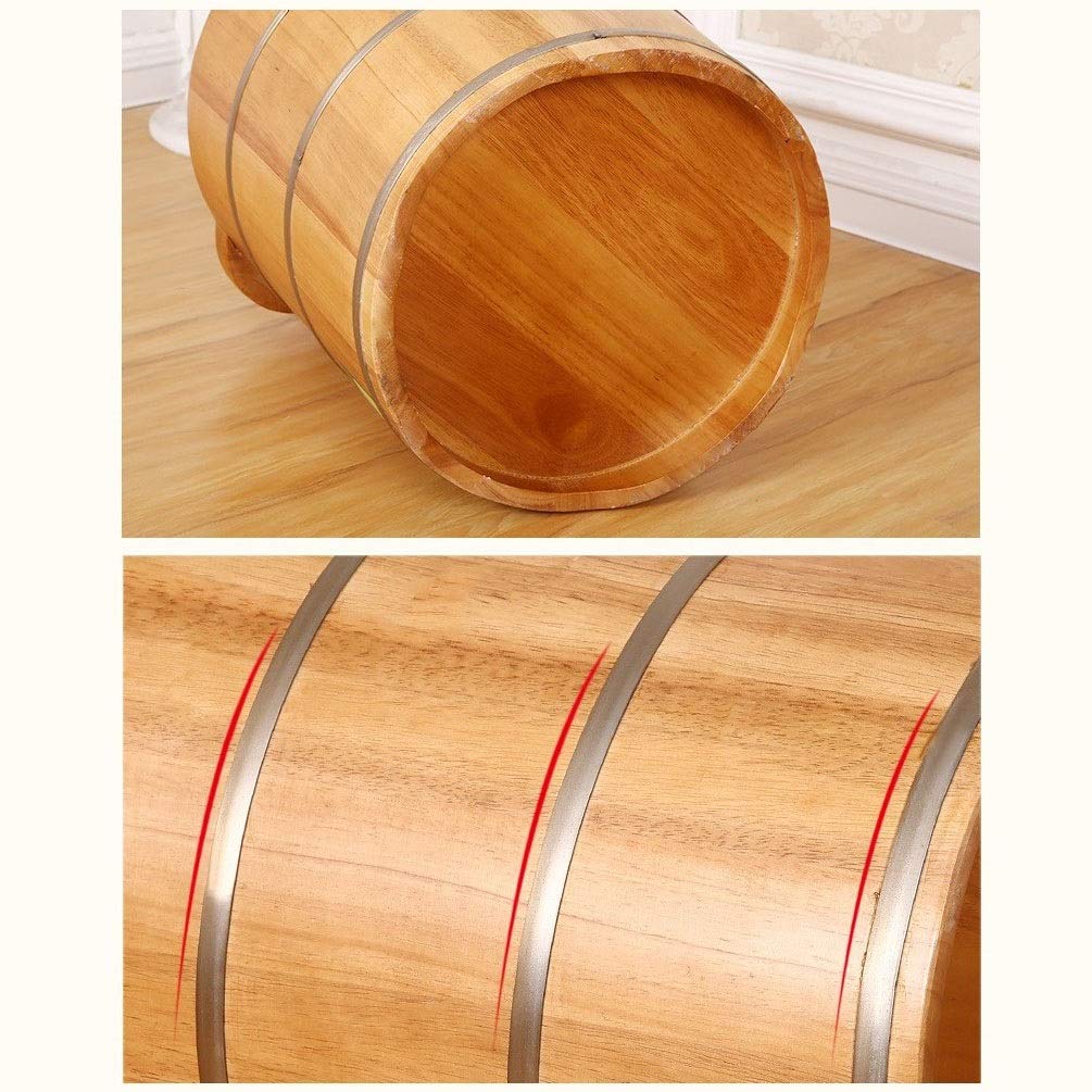 Secchio per pediluvio in legno Secchio in legno per pedicure,secchio per pediluvio,vaschetta per piedi in ammollo,vaschetta per pediluvio per adulti,vasca idromassaggio per pediluvio (dimensioni : B)