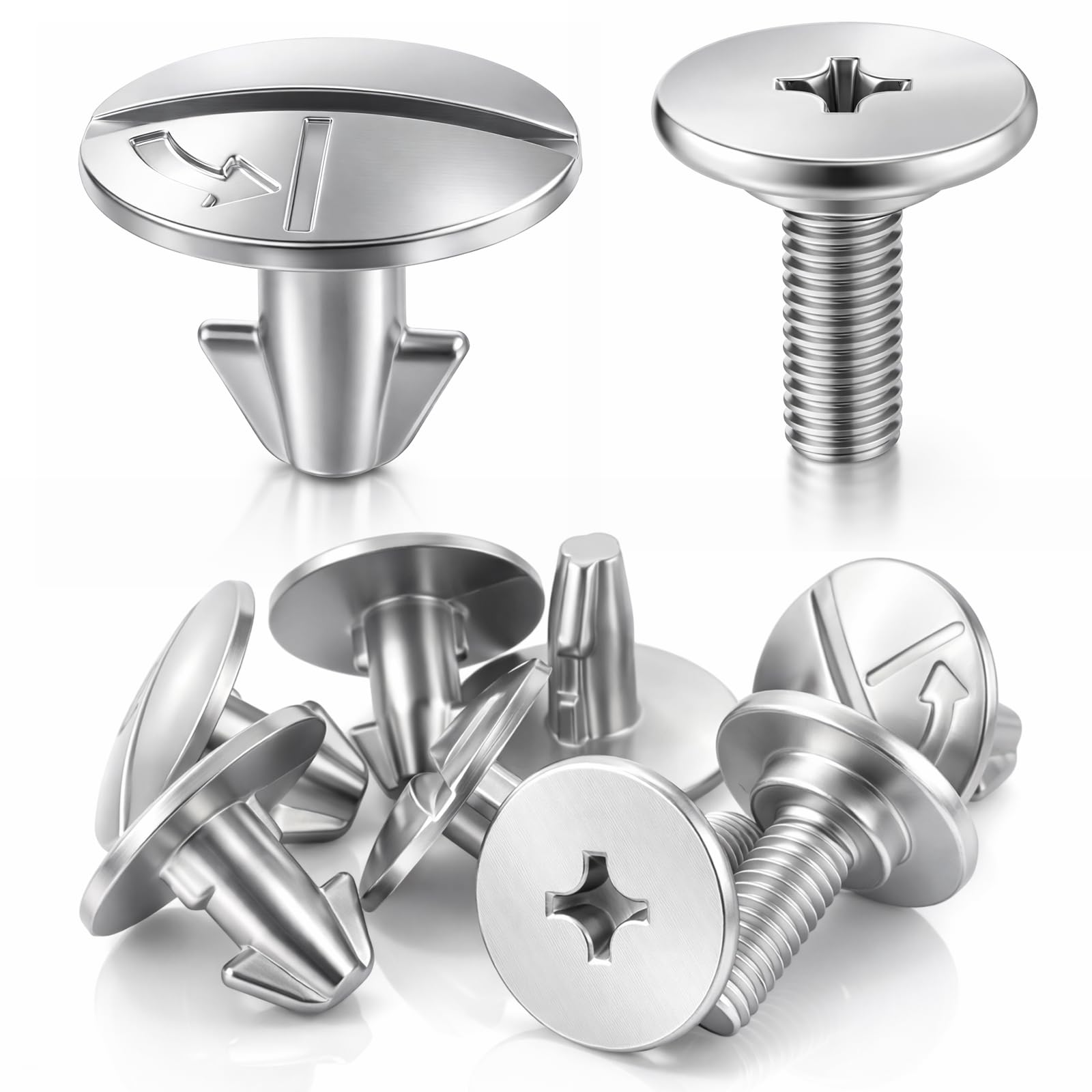 Amazon.com: GoaMotors 8pcs Radiator Splash Shield Bolt Lower
