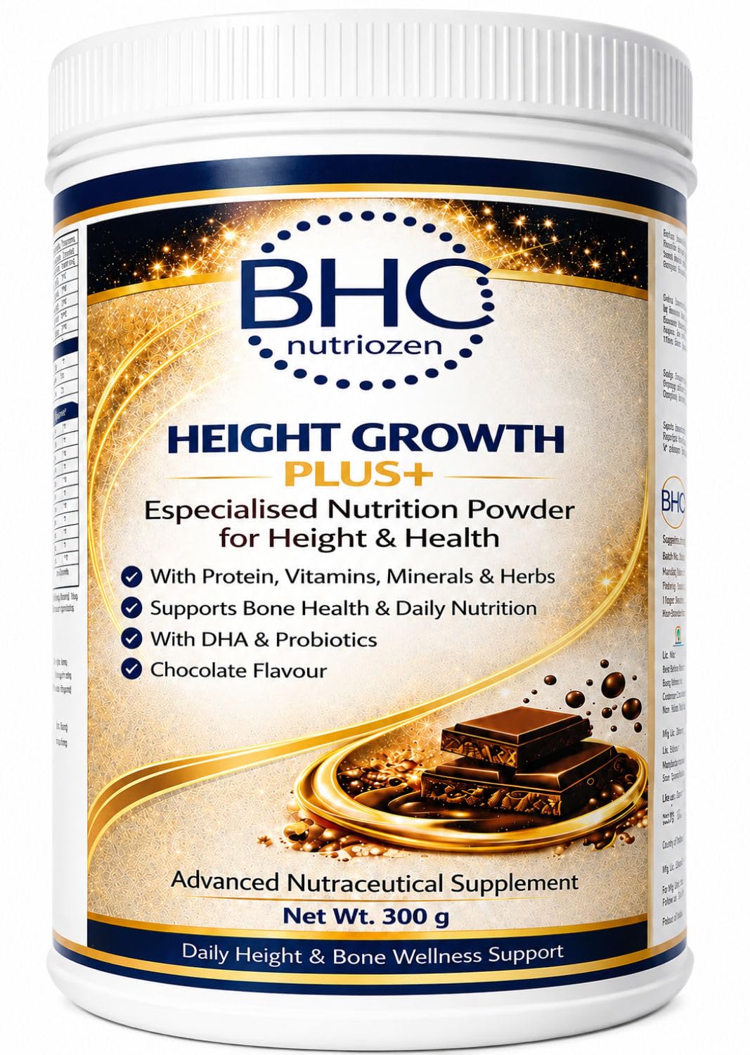 Height Growth Plus | Height Grow Powder to enhance height and improve Overall Health | confidence level increaser | nutrition Powder For Boys, Girls, Teen & Adults| Zero Side Effect | Having Vitamin D, K, Calcium, Ashwagandha | Bone & Density | Chocolate Flavour-picture-19