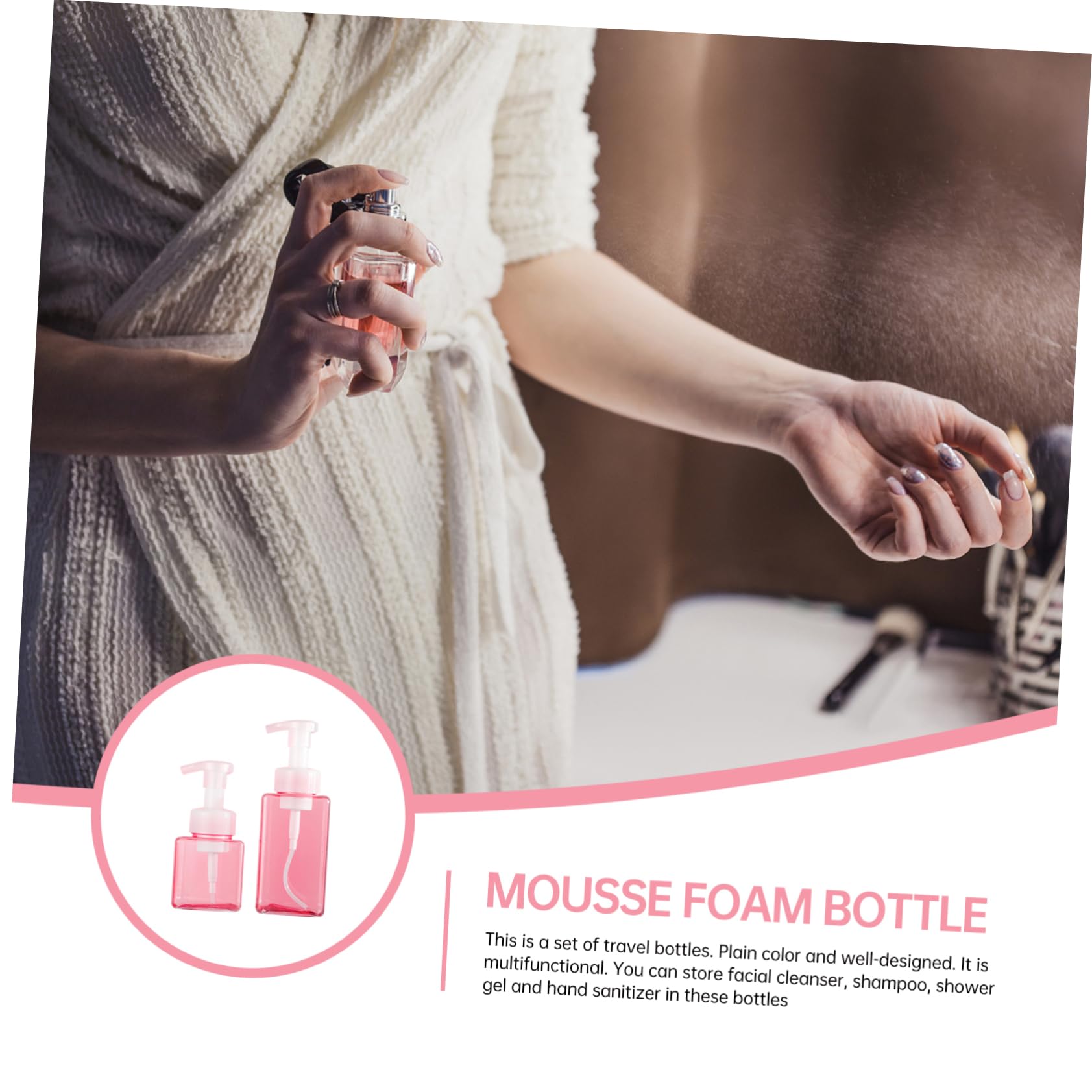 Transparente Sprühflaschen Set – 20 Stück, 80 Ml, Nachfüllbar & Wiederverwendbar Für Parfüm, Öle & Reisen