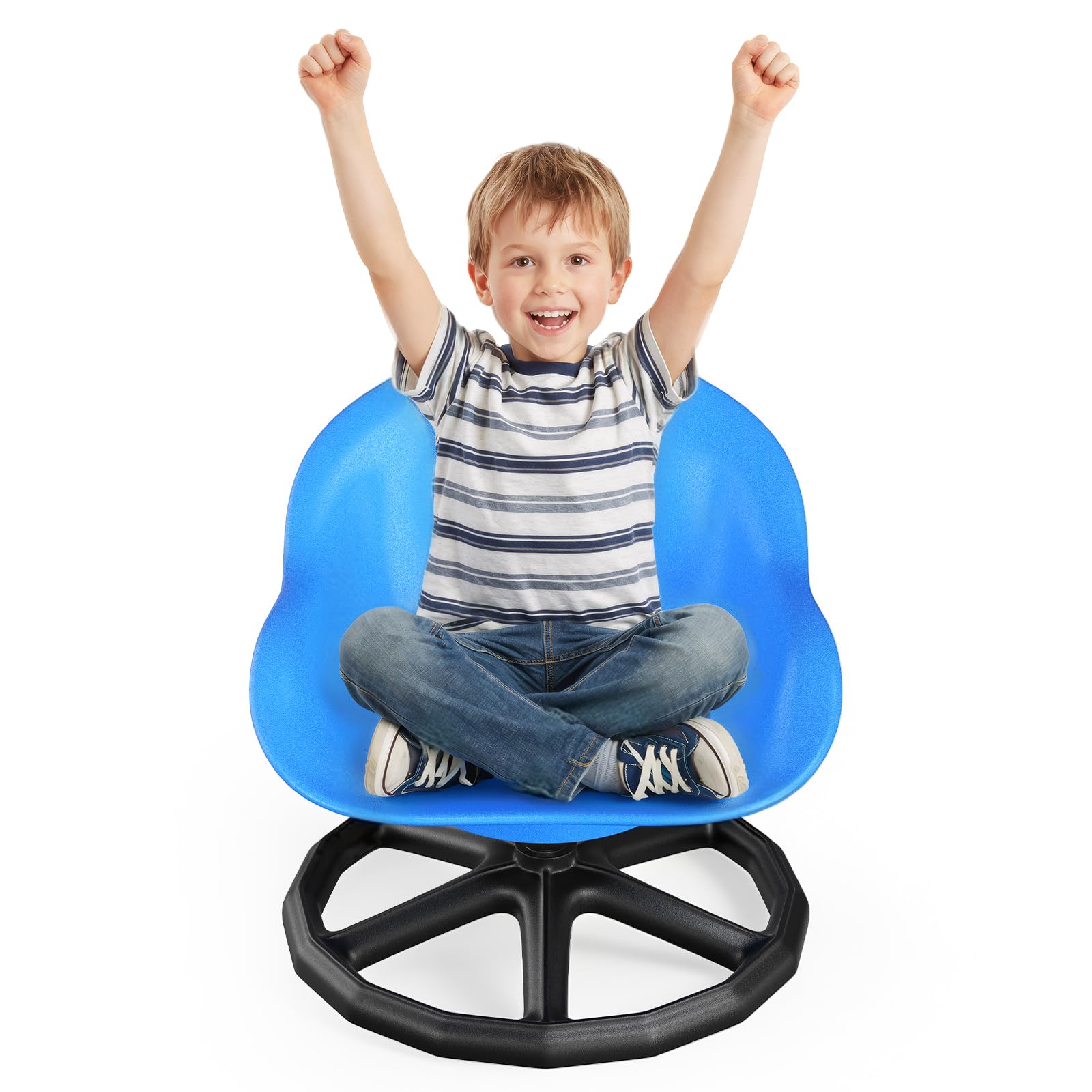 Sensory Spinning Chair, 360Β° Swivel Balance Chair for Kids with Autism, ADHD, Sensory Processing Disorder β Quiet Rotation, Sturdy Non-Slip Design, 100 kg Capacity, Ideal for Home, Classroom & Therapy