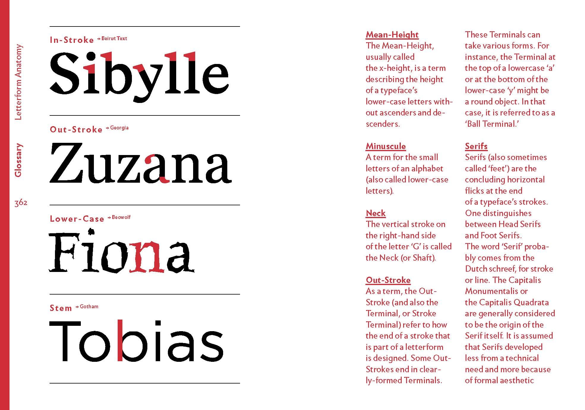 The quick classification guide for typography: A handbook for designers
