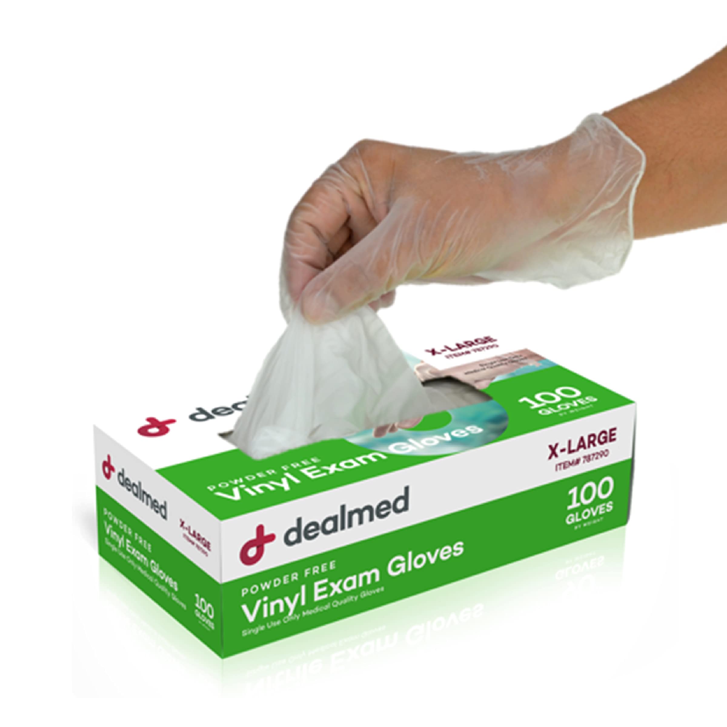 Amazon.com: Dealmed Vinyl Exam Gloves – Disposable Non-Irritating