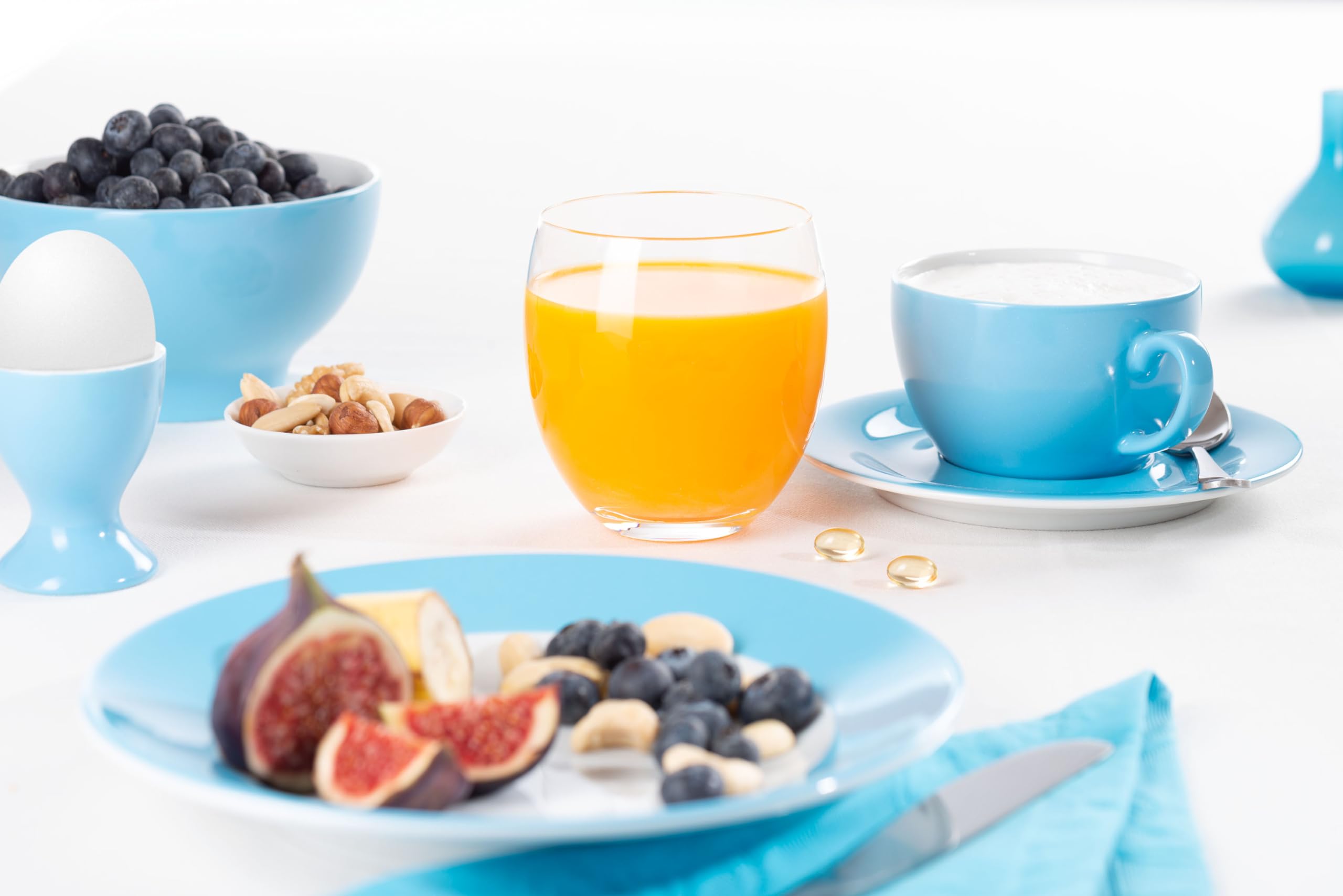 Vital - Granulat & Fischöl Kapseln, Vitamin-Mineralstoff | Immun Komplex gegen Müdigkeit und Erschöpfung, Orthomolekulares Nahrungsergänzungsmittel, Immunsystem (30 Tage)