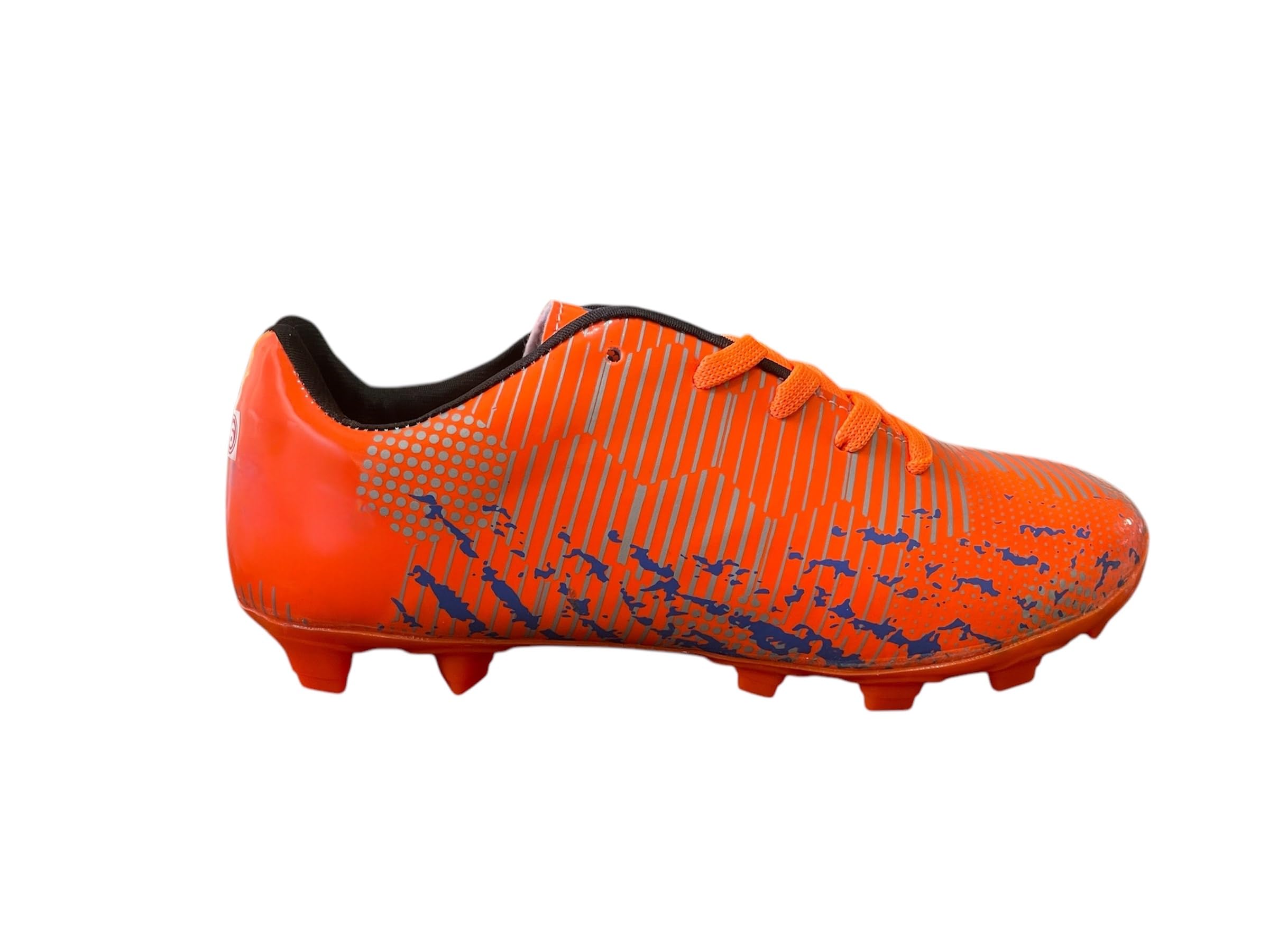 Crush Football Shoes Orange with PVC Studs-image-34