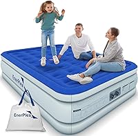 Vista 10 de EnerPlex Colchón de Aire con Bomba Incorporada - Colchón Hinchable Autoinflable con Soporte para el Cuello - Cama de Aire Inflable para Viajes
