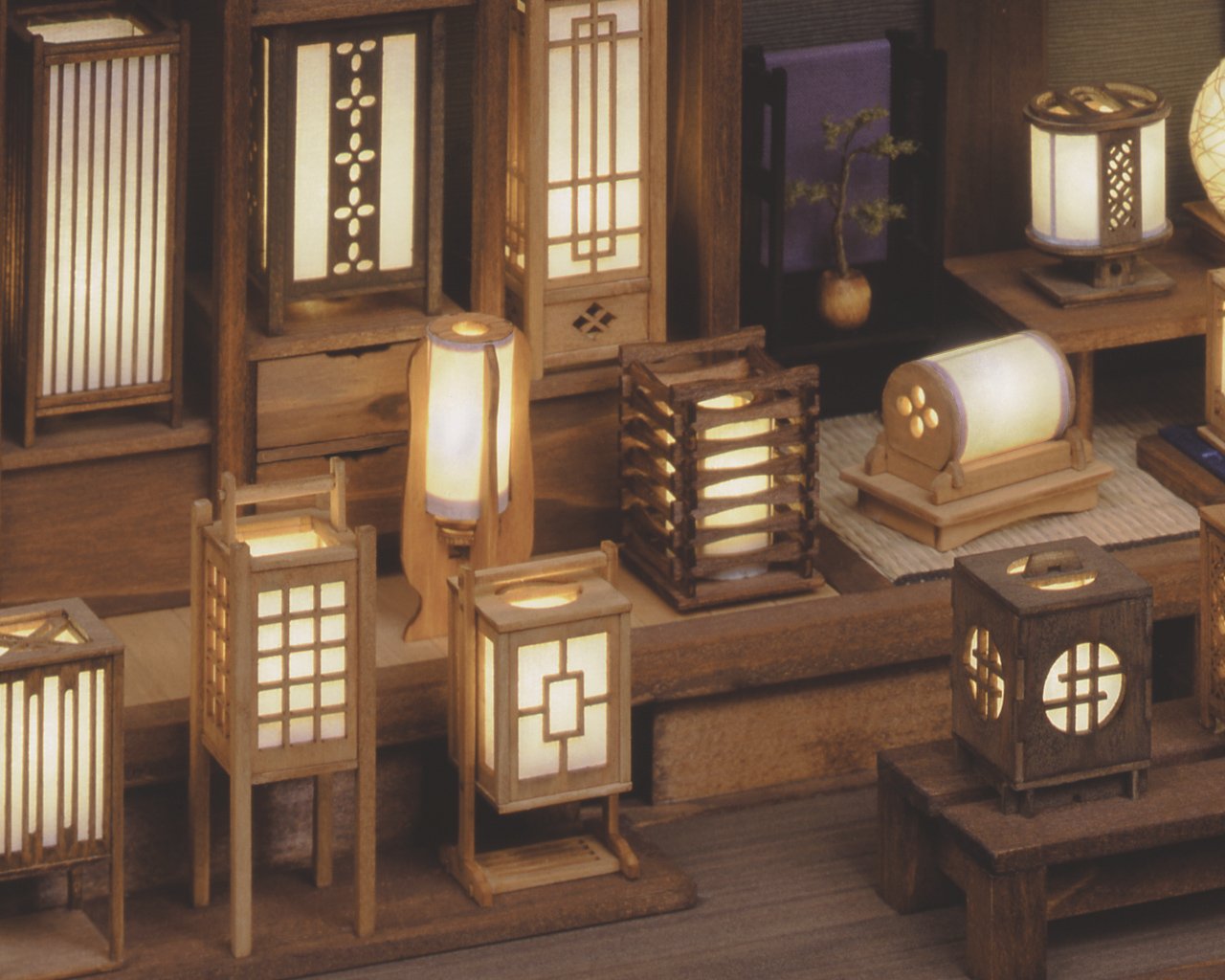 創作楽座 行灯巧房　PRECO 和風ミニチュアアート 1/12 Amazon | 創作楽座 行灯巧房 | プラモデル 通販