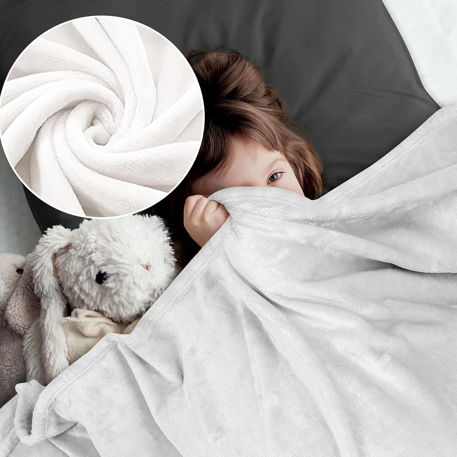 French Bulldog Blanket for Adults & Kids, Flannel Bulldog Throw Blanket for Sofa, Couch, Bed & Living Room - Soft, Warm & Cozy - 60" x 50" - Image 8